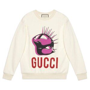 NWT Gucci manifest Mask sweatshirt Size M